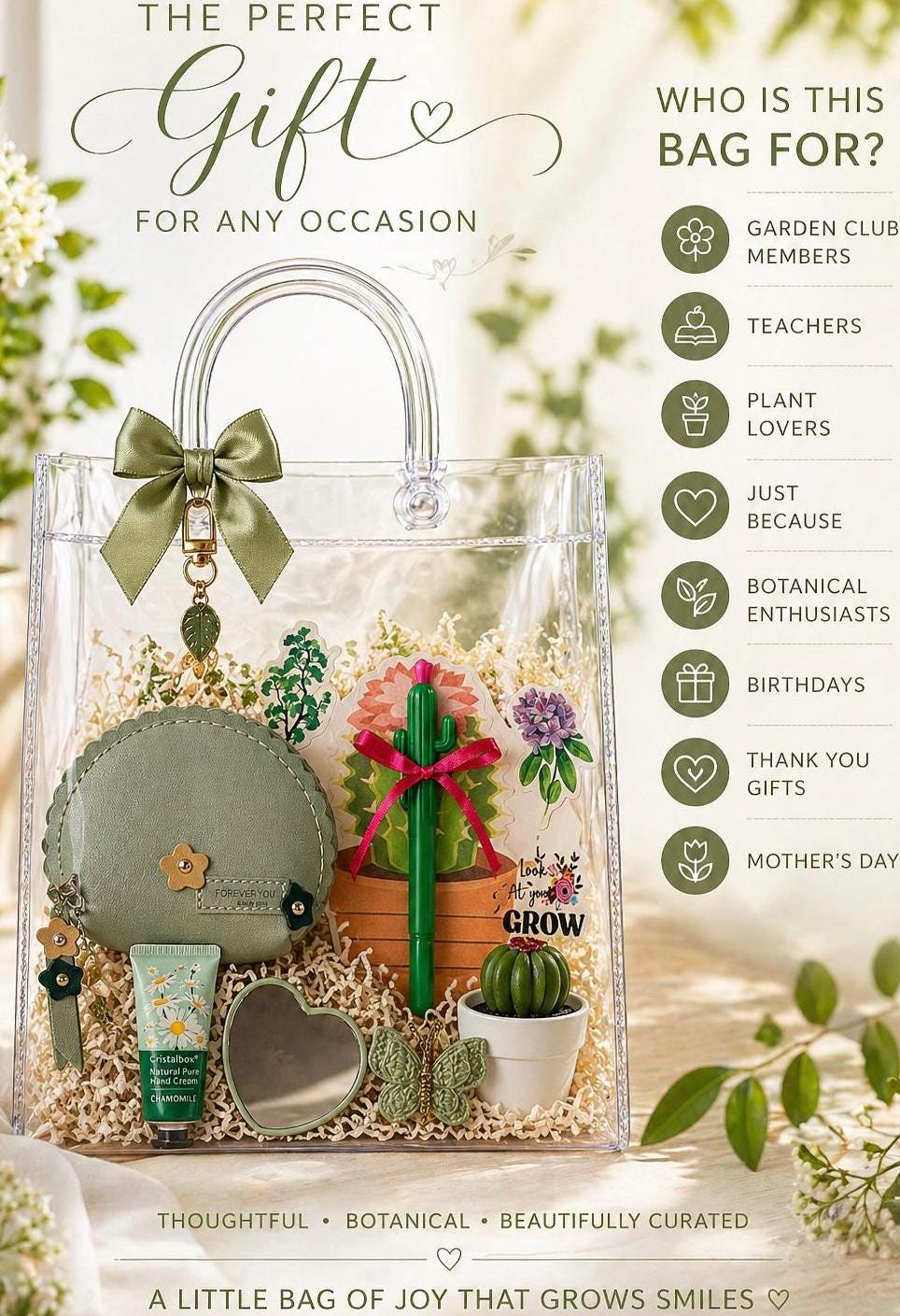 Plant Lover Gift Bag | Garden Theme, Plant Mom Dad Present