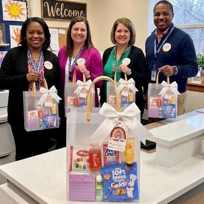 Employee Appreciation Gift Bag | Thank You Staff Corporate Team Gift Set