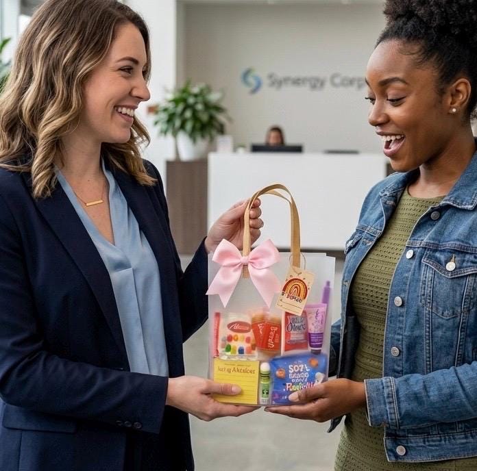 Bulk Employee Appreciation Gift Bags | Office Staff Corporate Gifts (Sets of 5, 10, 20)