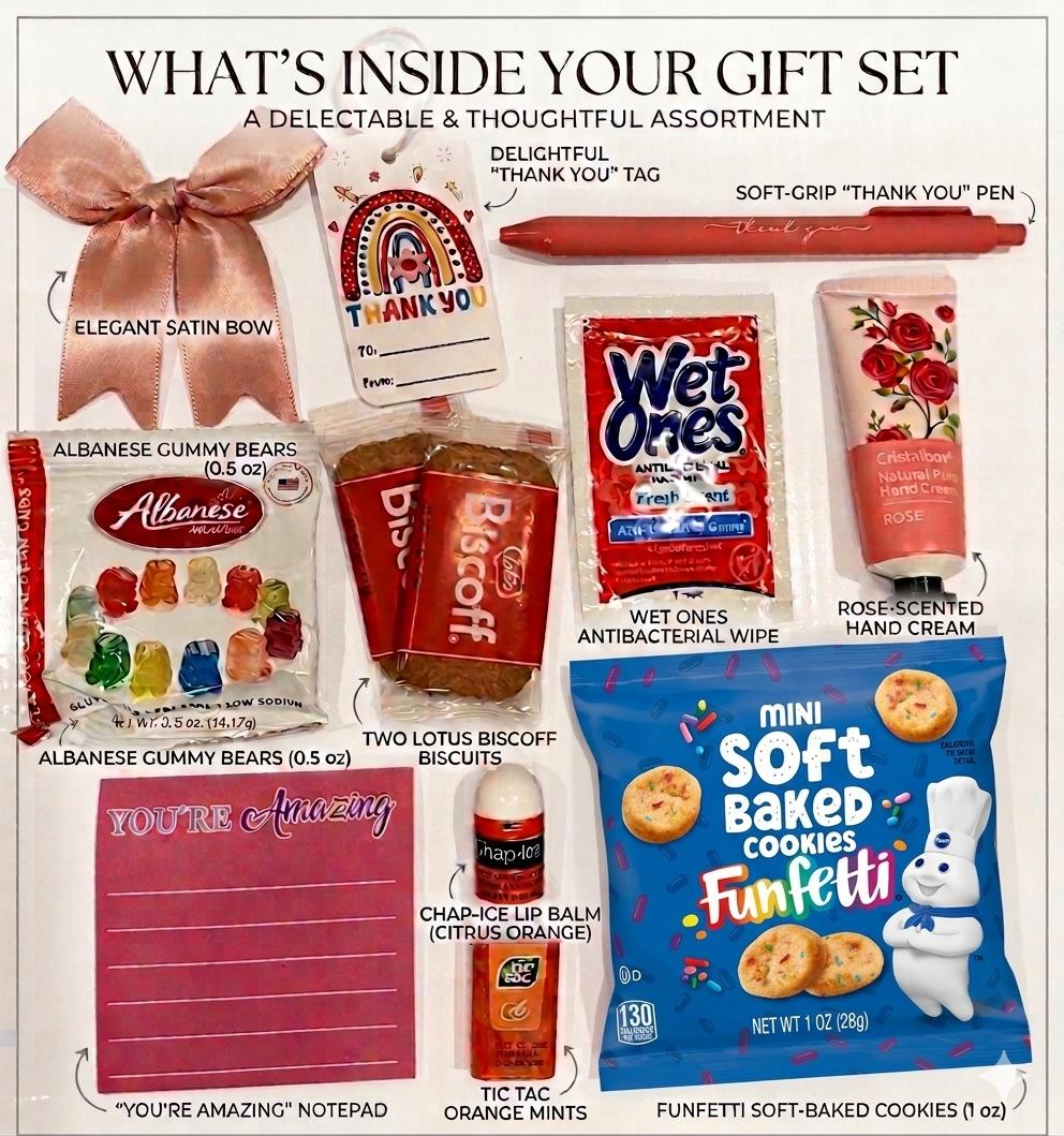 Bulk Employee Appreciation Gift Bags | Office Staff Corporate Gifts (Sets of 5, 10, 20)