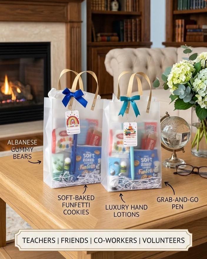 Bulk Employee Appreciation Gift Bags | Office Staff Corporate Gifts (Sets of 5, 10, 20)