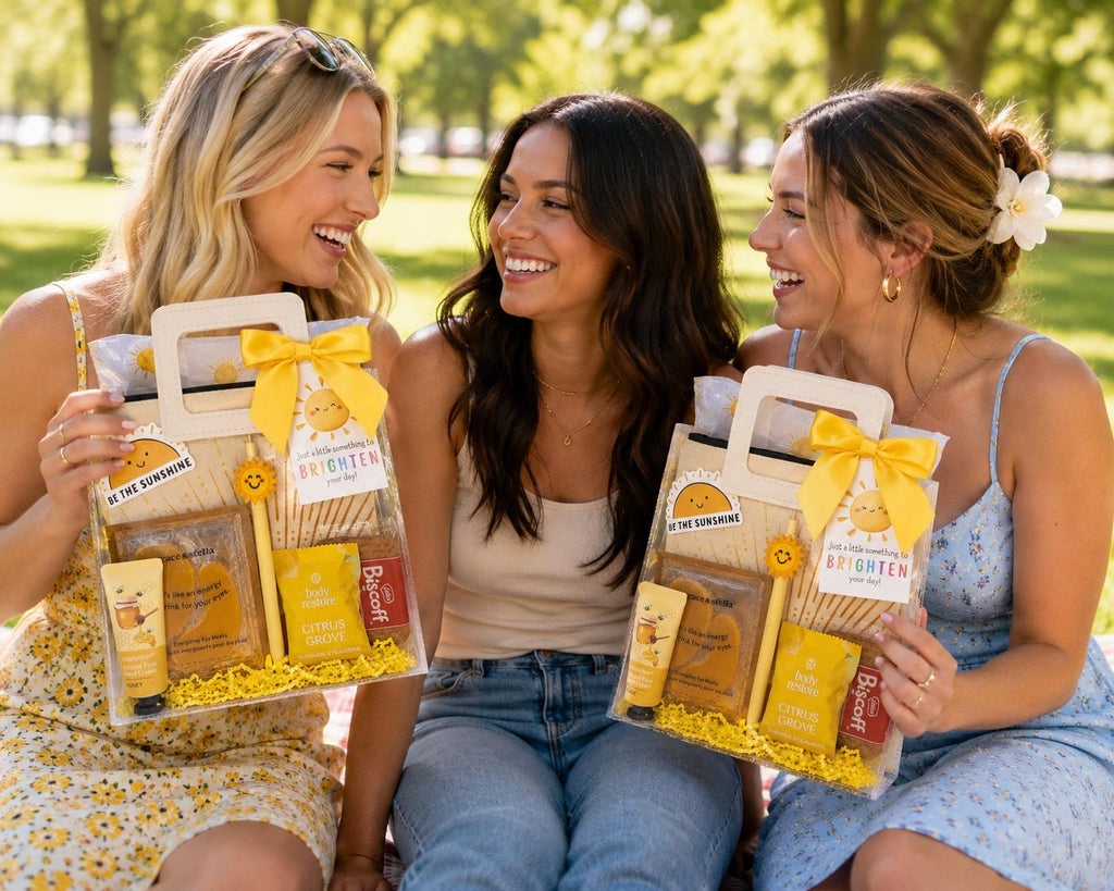 Sunshine Gift Bag: Self Care Care Package for Her, Friend, Birthday, Get Well Soon