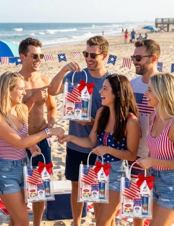 Patriotic Party Favor Bags | 4th of July, Memorial Day, Labor Day Gifts