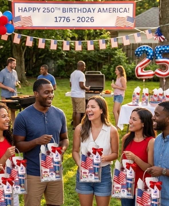 Patriotic Party Favor Bags | 4th of July, Memorial Day, Labor Day Gifts
