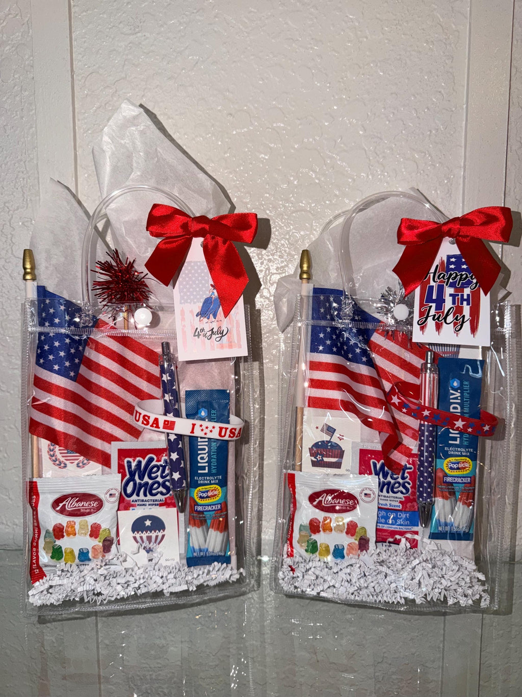 Patriotic Party Favor Bags | 4th of July, Memorial Day, Labor Day Gifts
