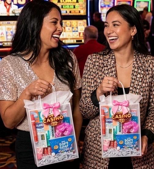 Vegas Bachelorette Survival Kit | Hangover Recovery Goodie Bags (Casino Theme)