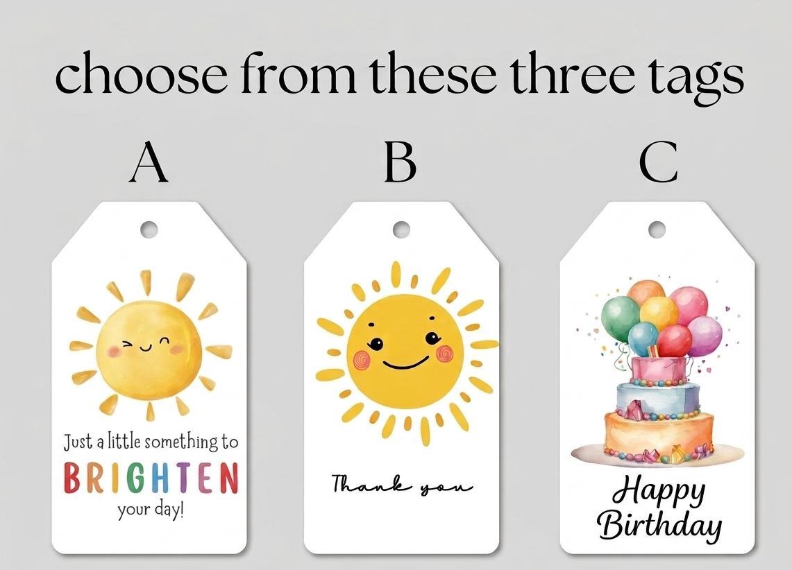 Sunshine Gift Bag: Self Care Care Package for Her, Friend, Birthday, Get Well Soon