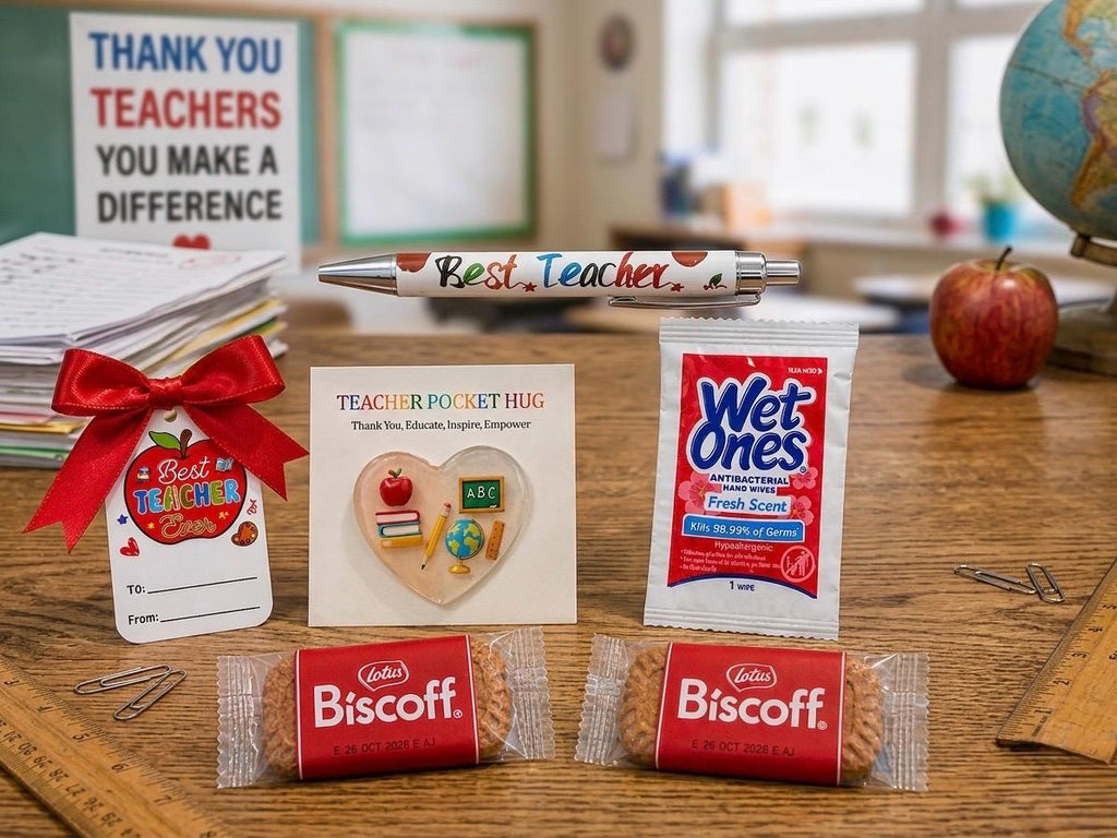 Bulk Mini Teacher Gift Bags | Back to School Staff Appreciation | PTO Teacher Gifts | Preschool Daycare Gifts | Faculty Welcome Gifts School