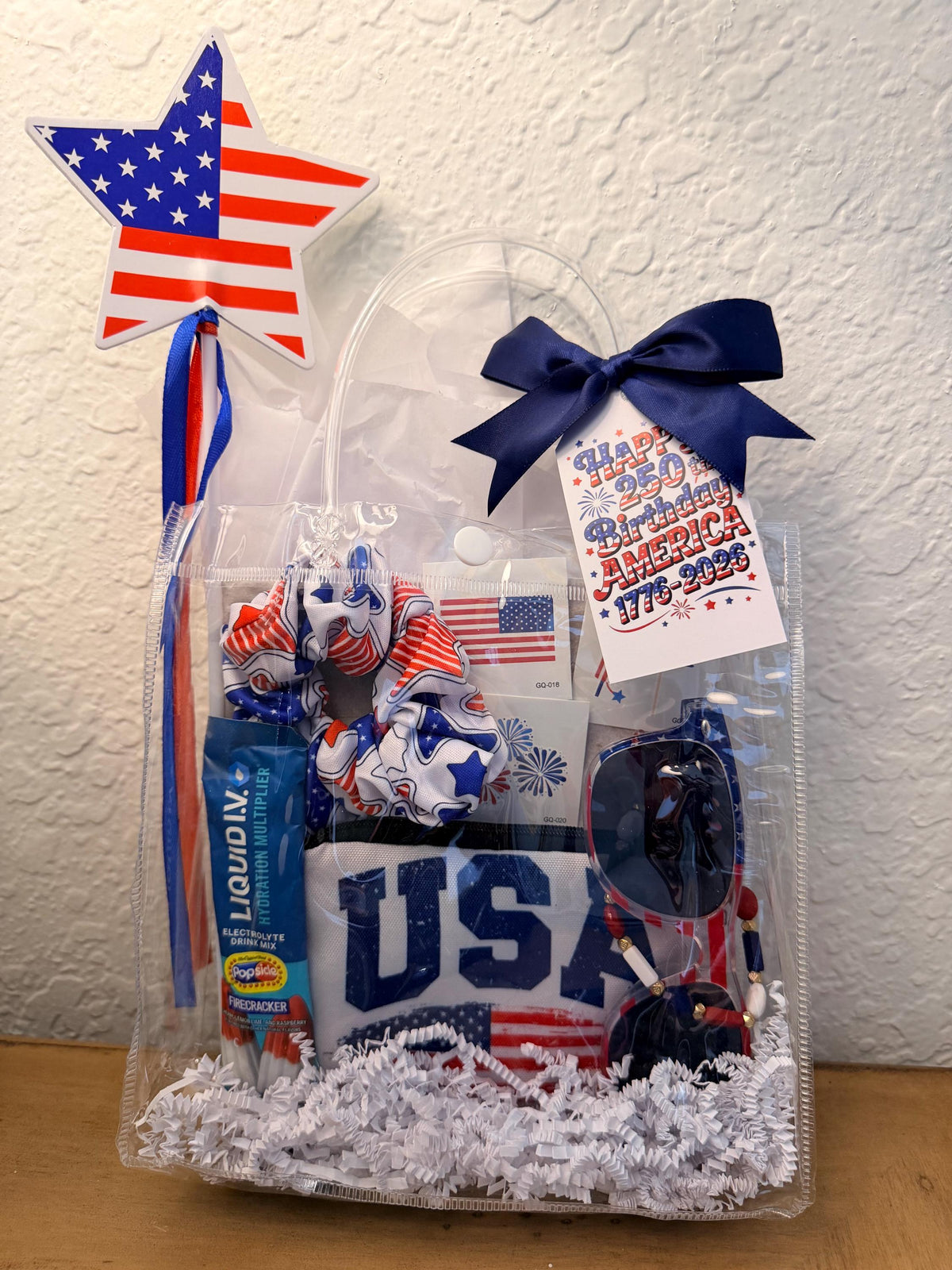Labor Day Gift Bag | Hostess Gift | Patriotic Party Favor