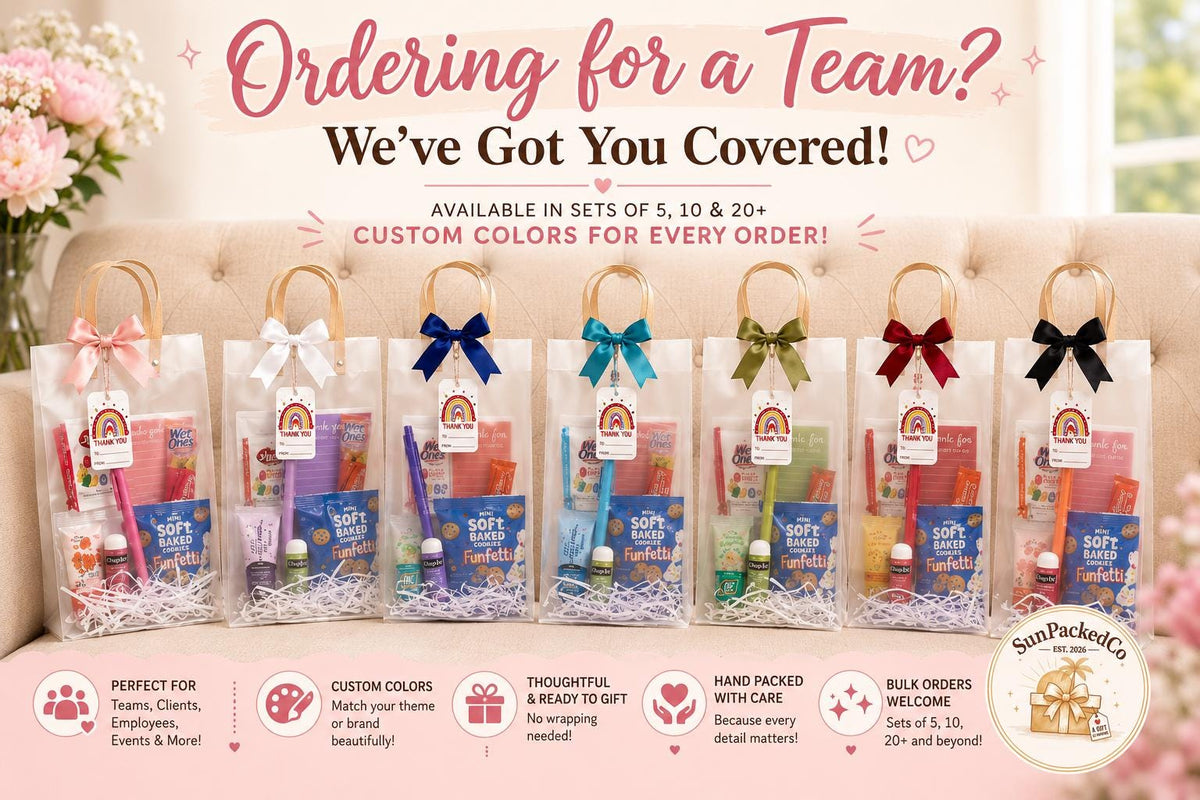 Bulk Employee Appreciation Gift Bags | Sets of 5, 10 or 20