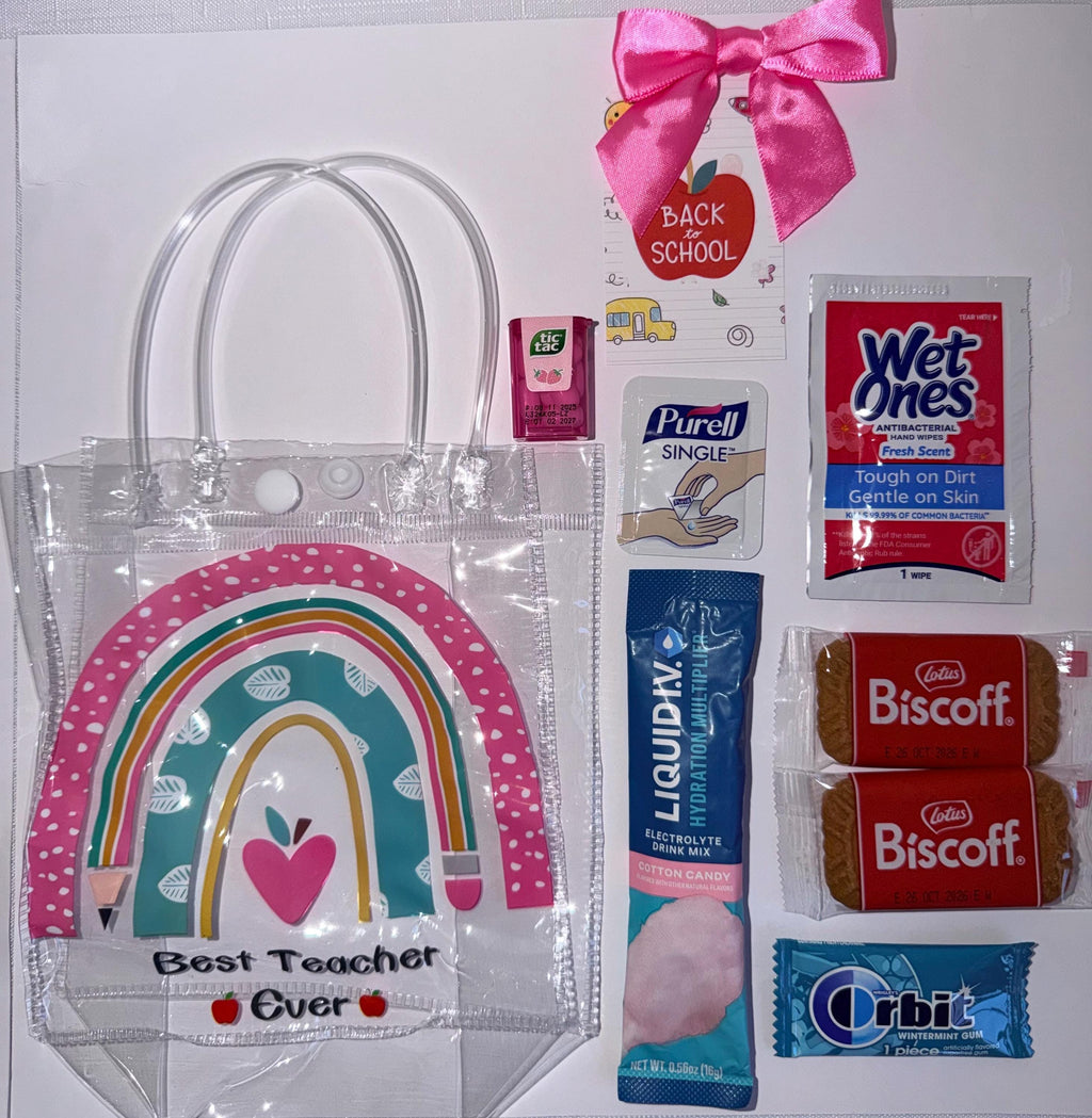 Teacher Mini Gift Bags, Bulk Teacher Gifts, Back to School Gifts, Staff Appreciation, Classroom Welcome, Meet the Teacher First Year Teacher