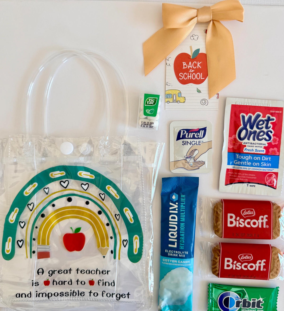Teacher Mini Gift Bags, Bulk Teacher Gifts, Back to School Gifts, Staff Appreciation, Classroom Welcome, Meet the Teacher First Year Teacher