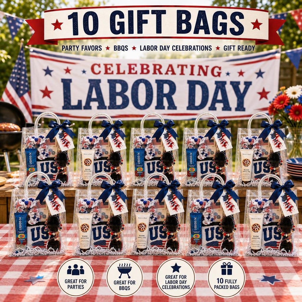 Labor Day Gift Bag | Hostess Gift | Patriotic Party Favor