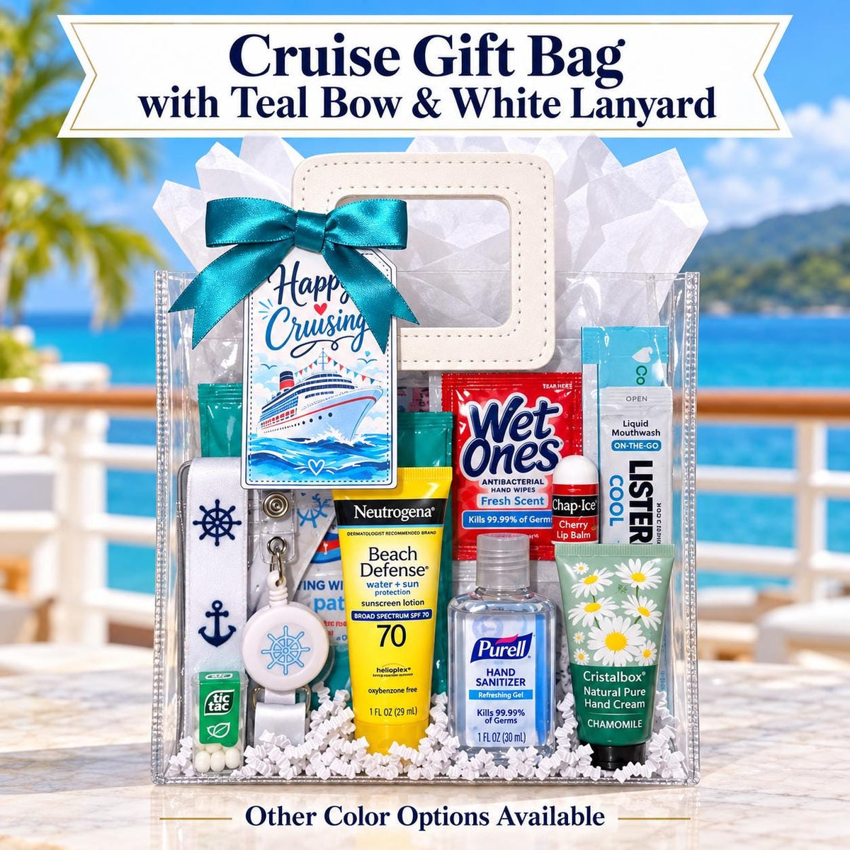 Cruise Gift Bag, Bachelorette Party Favor, Cruise Survival Kit, Girls Trip, Travel Essential Set
