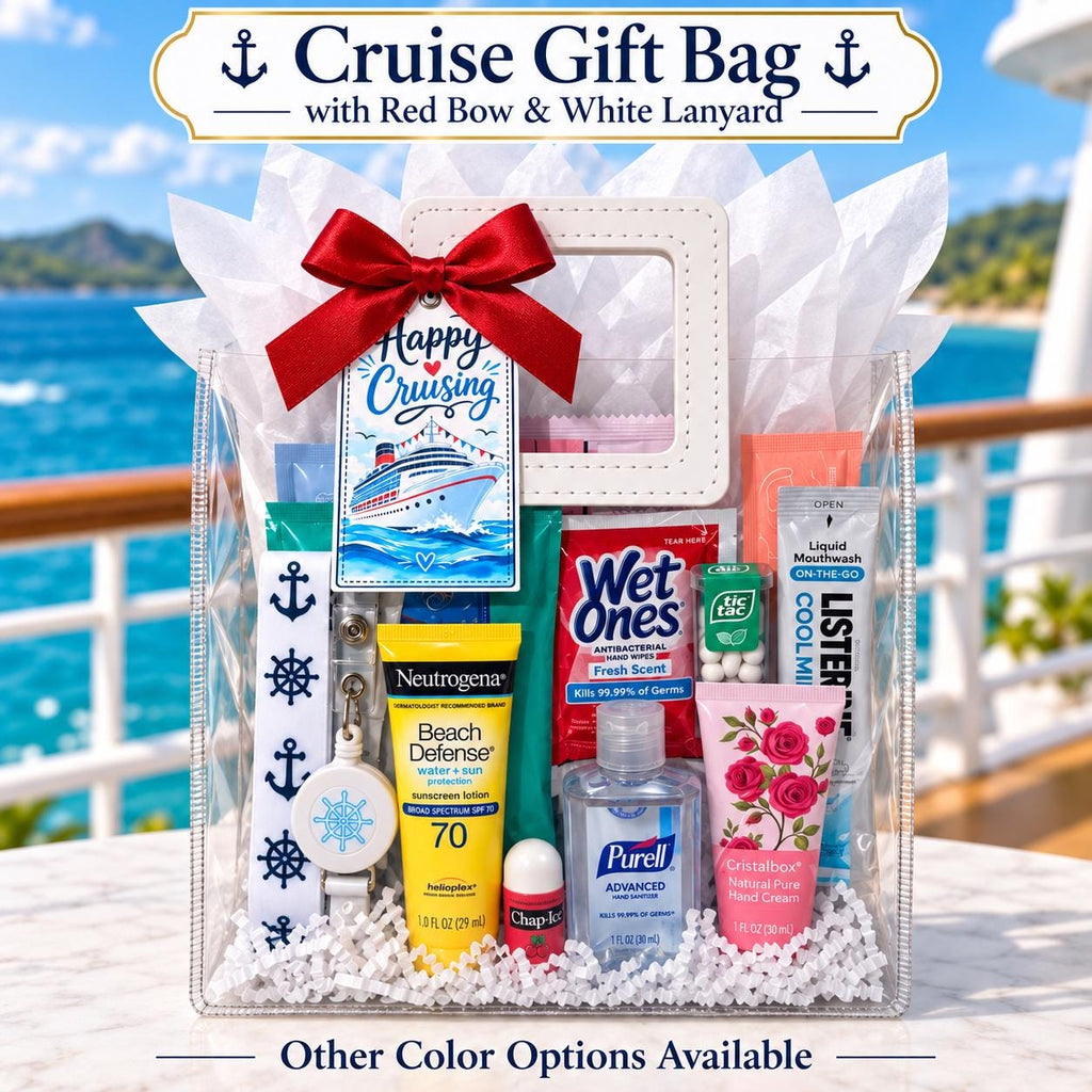 Cruise Gift Bag, Bachelorette Party Favor, Cruise Survival Kit, Girls Trip, Travel Essential Set