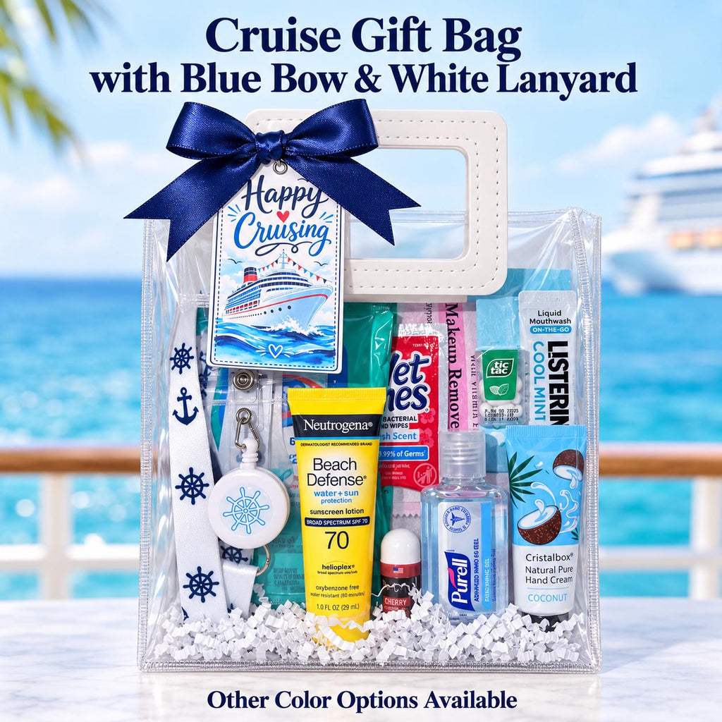 Cruise Gift Bag, Bachelorette Party Favor, Cruise Survival Kit, Girls Trip, Travel Essential Set