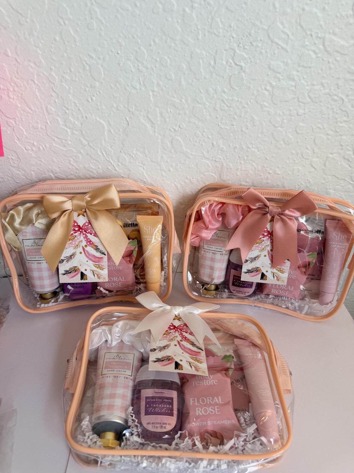 Sugar Plum Spa Gift Set | Christmas Spa Gift for Her, Self Care Gift Bag, Holiday Pamper Gift, Ready to Give