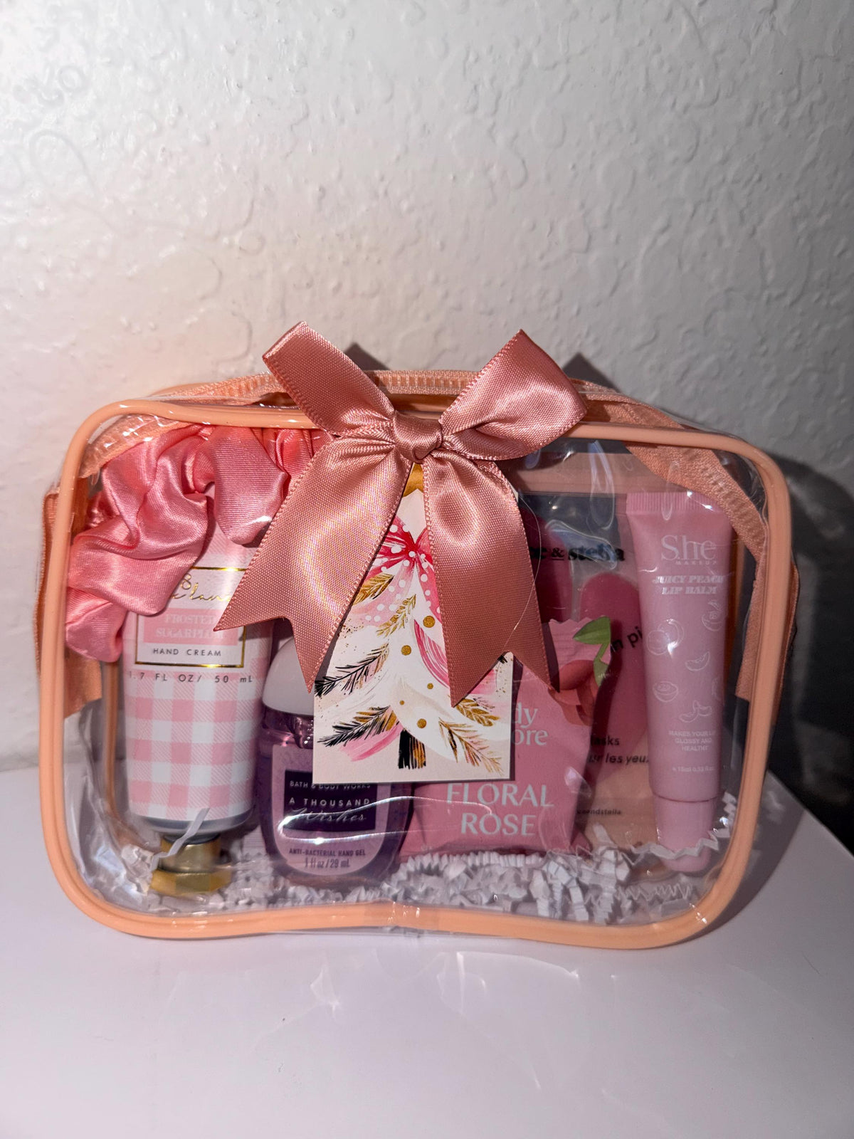 Sugar Plum Spa Gift Set | Christmas Spa Gift for Her, Self Care Gift Bag, Holiday Pamper Gift, Ready to Give