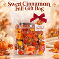 Sweet Cinnamon Fall Gift Bag for Her | Friend Host Thank You Gift with Cozy Socks, Shower Steamer, Hair Claw Clip & Honey Vanilla Hand Cream
