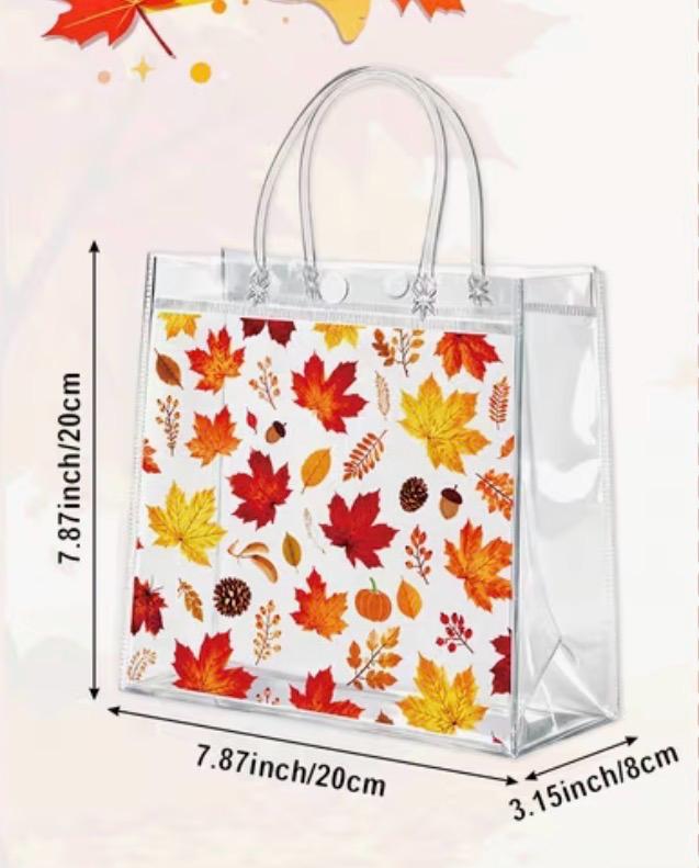 Sweet Cinnamon Fall Gift Bag for Her | Friend Host Thank You Gift with Cozy Socks, Shower Steamer, Hair Claw Clip & Honey Vanilla Hand Cream