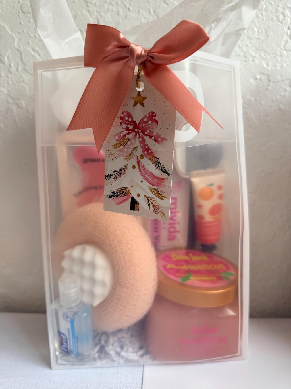 Christmas Spa Gift Set for Her Self Care Gift for Women Holiday Pamper Set Stocking Stuffer Secret Santa Gift for Mom Sister Friend