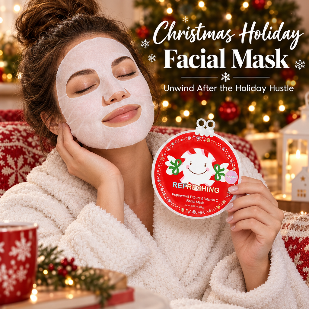 Christmas Holiday Stocking Stuffer Facial Mask