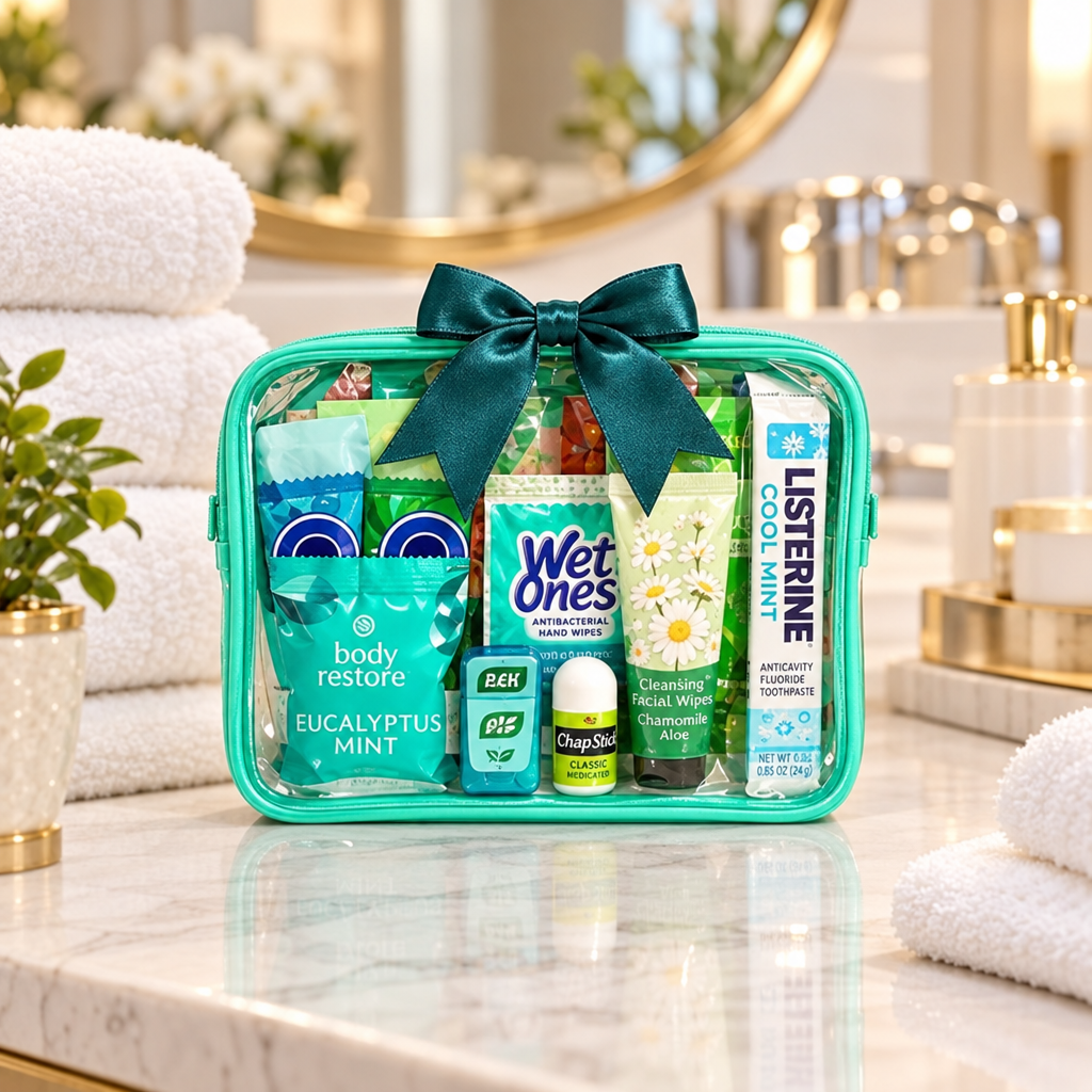 Seafoam Green Cruise & Travel Gift Bag