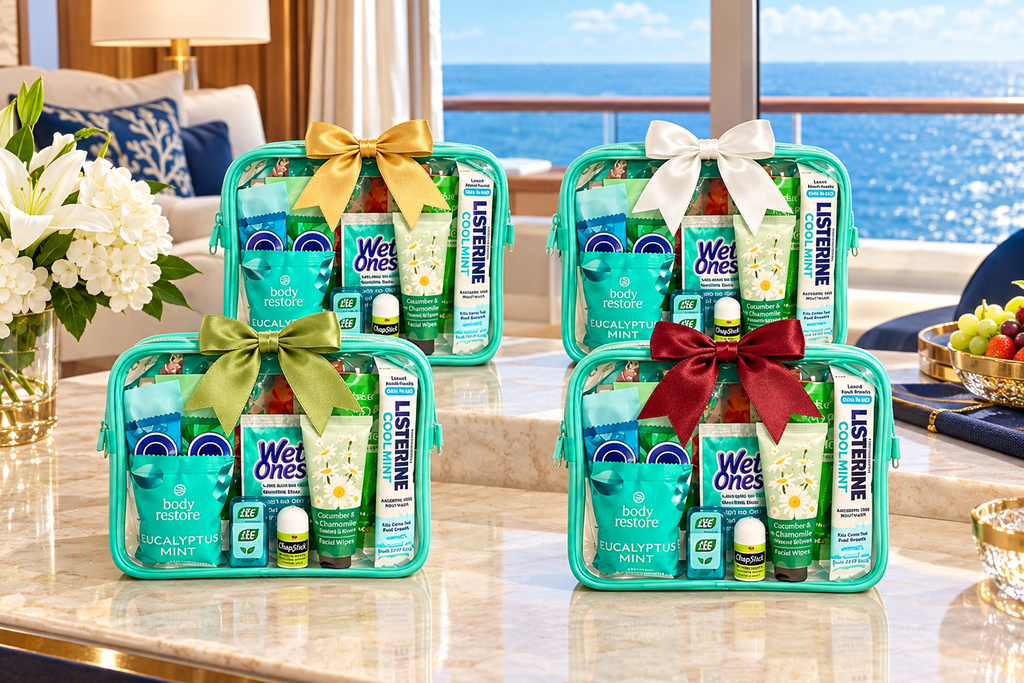 Seafoam Green Cruise & Travel Gift Bag