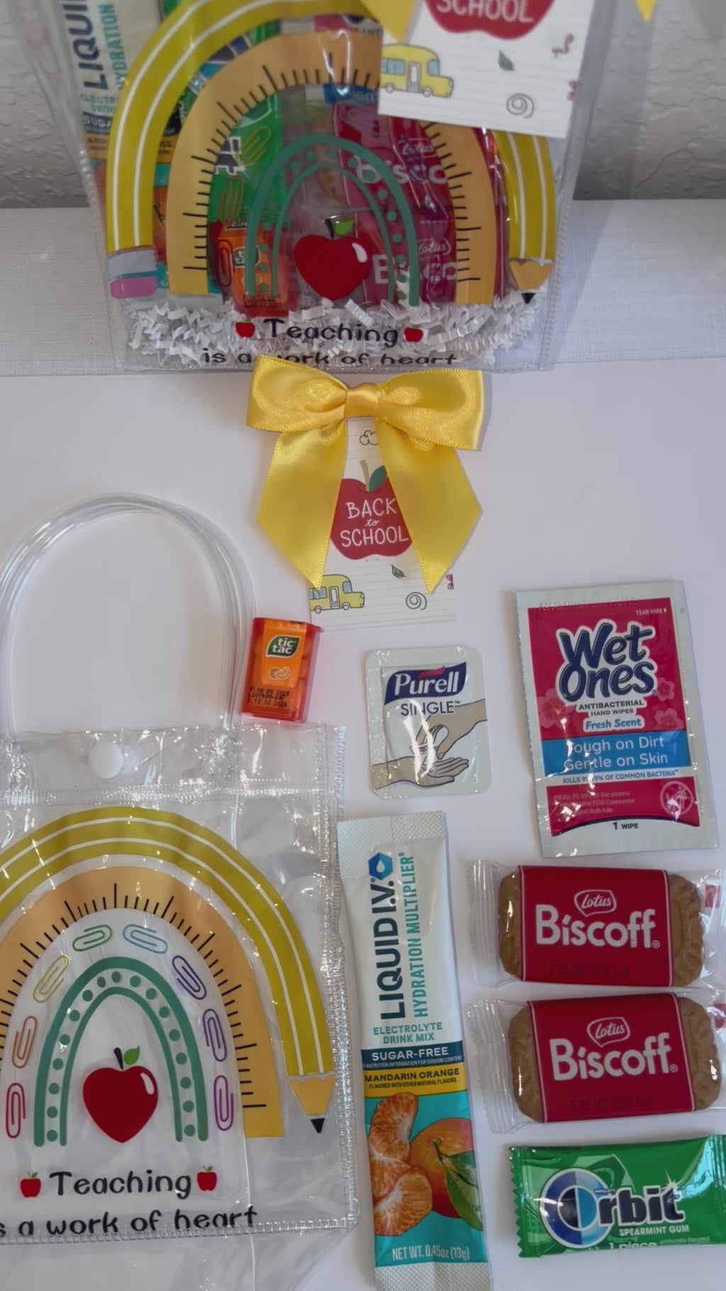 Teacher Mini Gift Bags, Bulk Teacher Gifts, Back to School Gifts, Staff Appreciation, Classroom Welcome, Meet the Teacher First Year Teacher