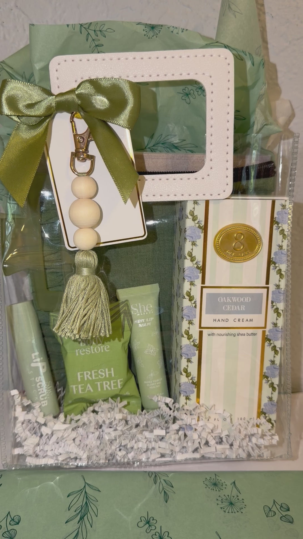 The Ruffle Edit Collection | Curated Gift Set | Canvas Ruffle Pouch | Self-Care Beauty Bundle