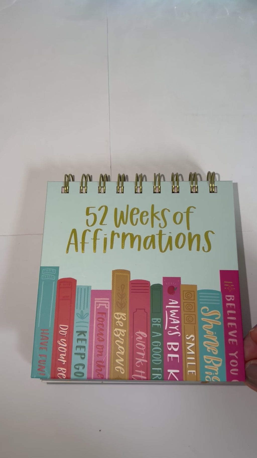 Birthday Gift Bag with Affirmation Calendar