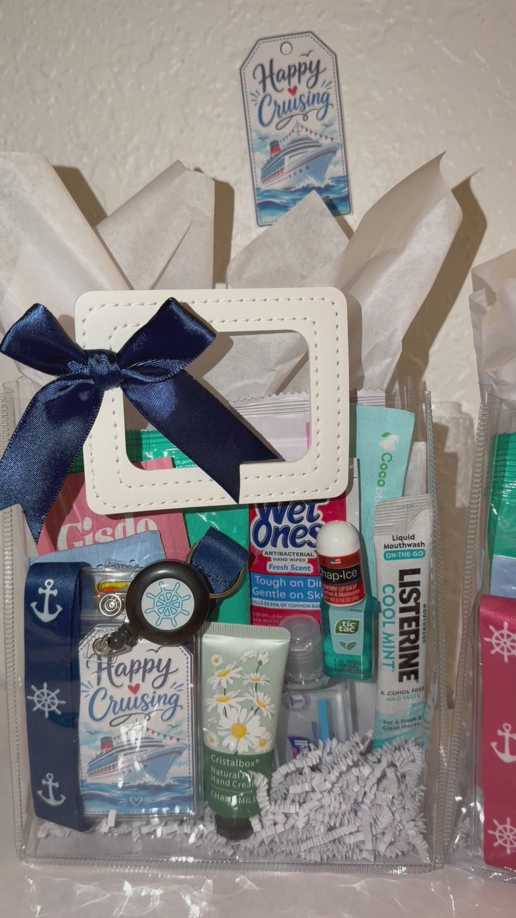 Cruise Gift Bag | 15 Vacation Survival Kit, Bachelorette Party Favor