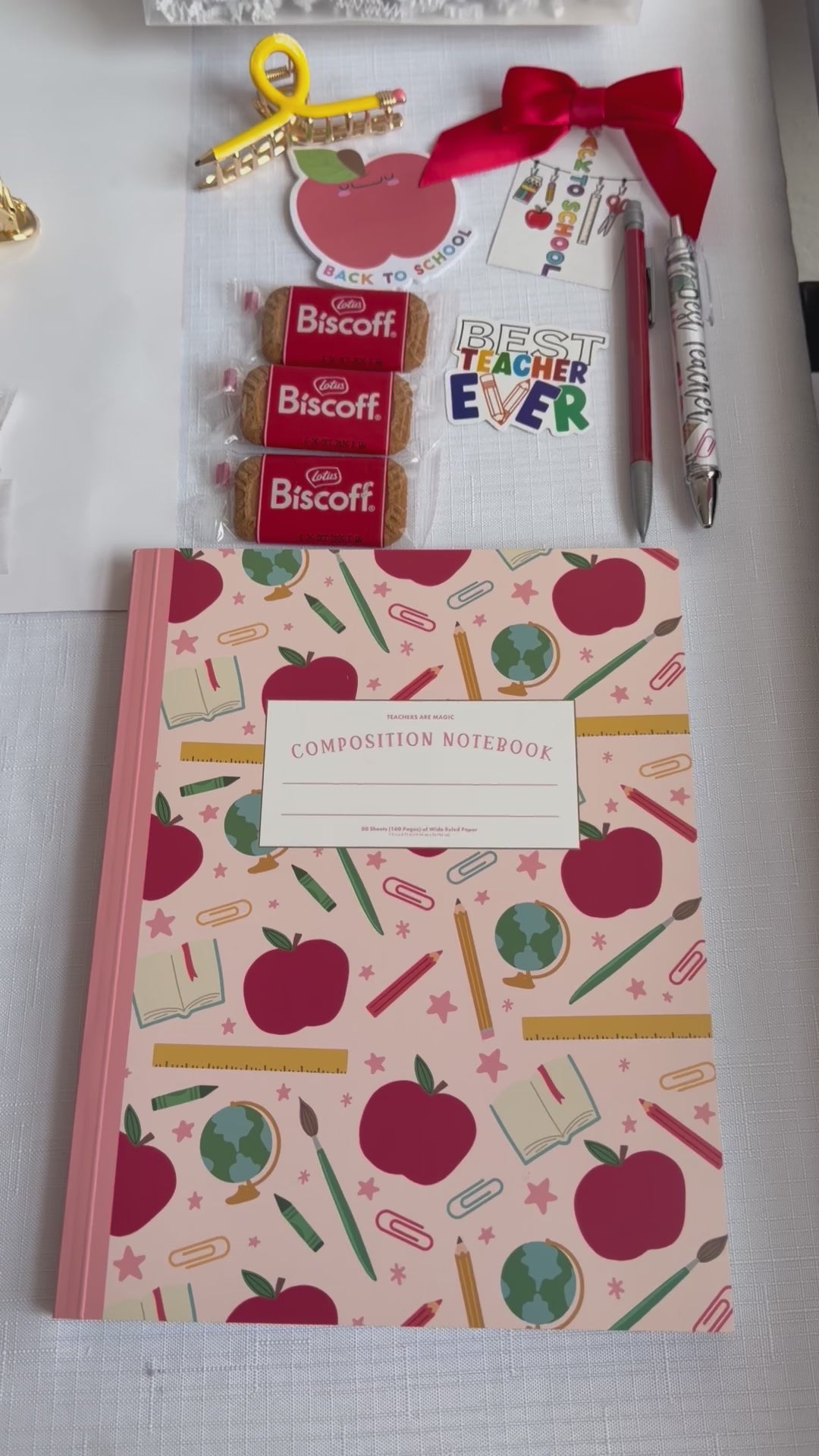 Apple for the Teacher Gift Set