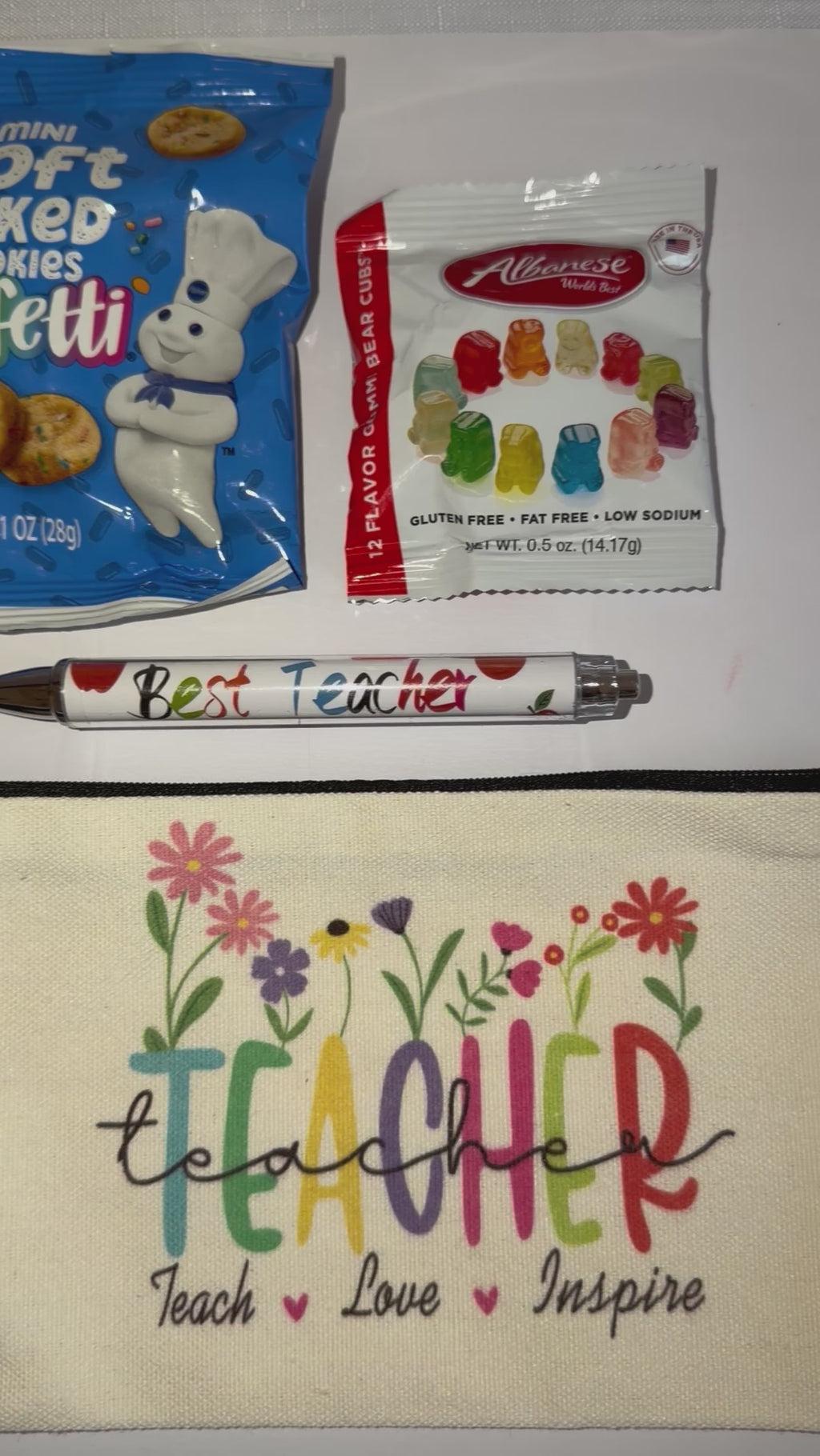 Back to School Teacher Gift Bag, Teacher Appreciation Gift, Daycare Teacher, New Teacher, Student Teacher, Teacher Aide Gift, Educator Gift