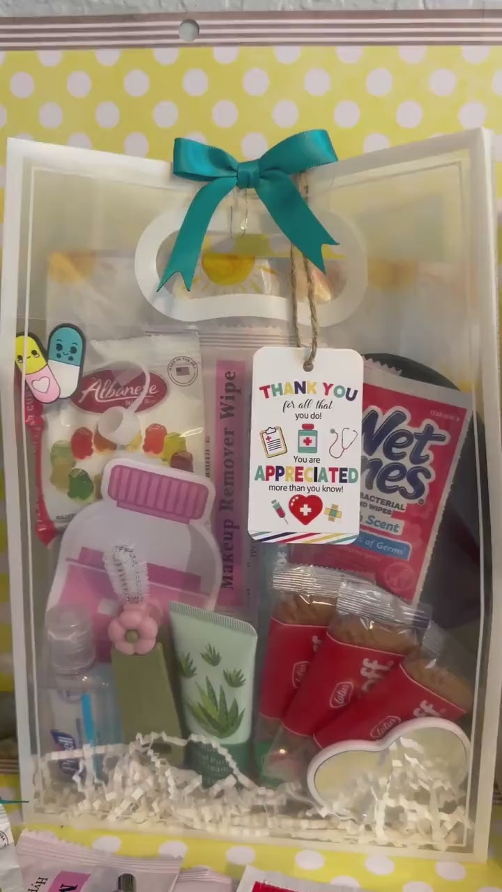 Nurse Graduation Gift Bag | CNA, RN, NP Appreciation Care Package Set