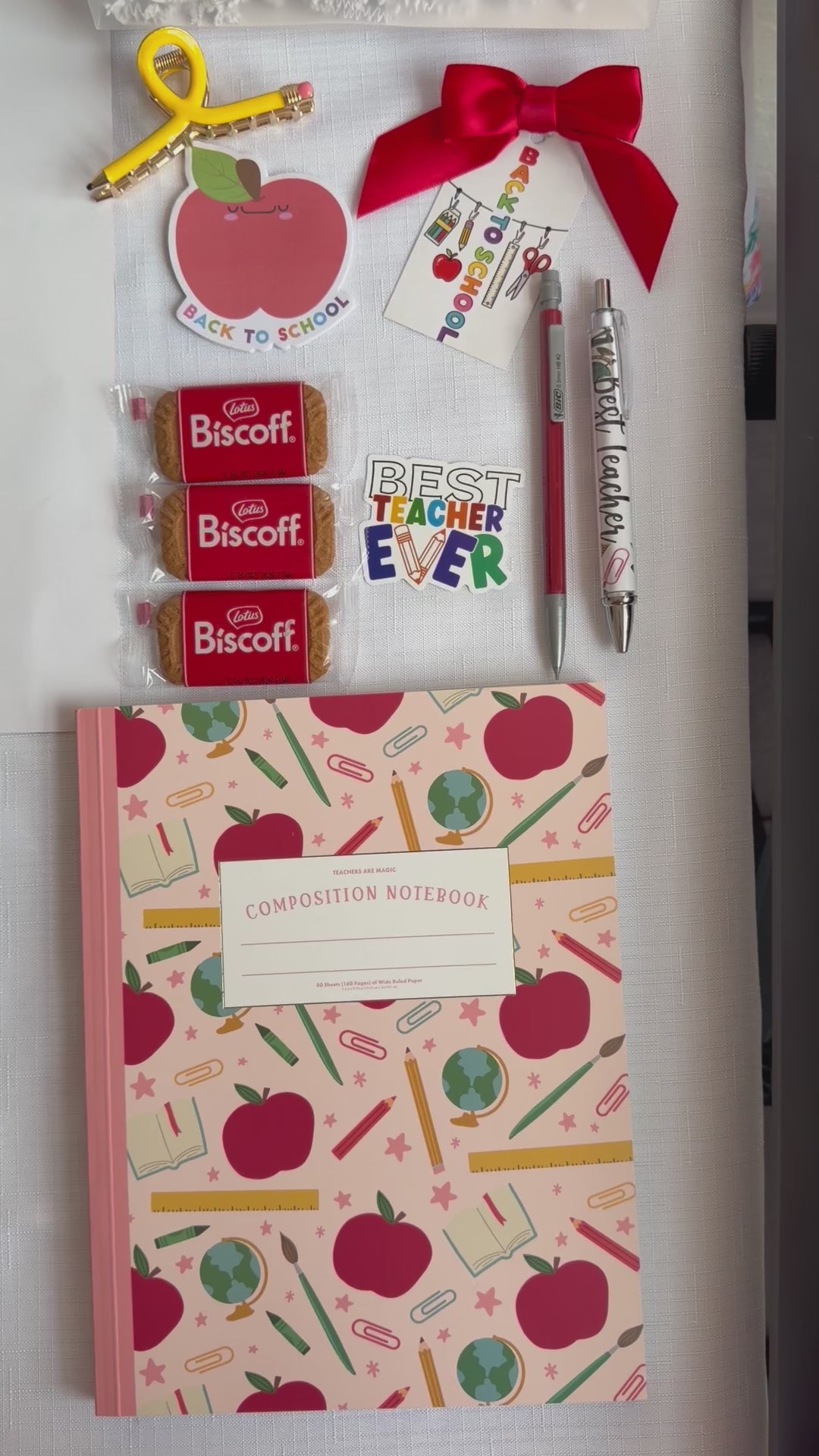 Apple for the Teacher Gift Set