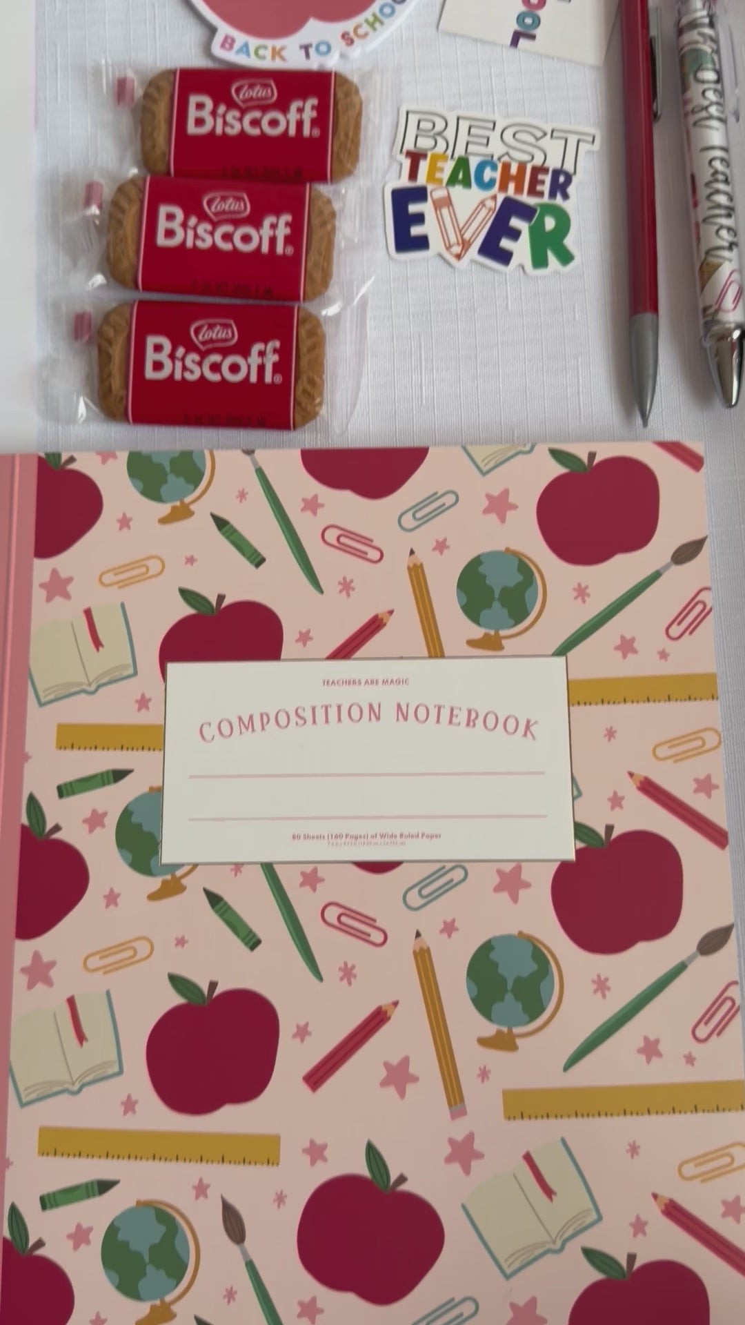 Apple for the Teacher Gift Set
