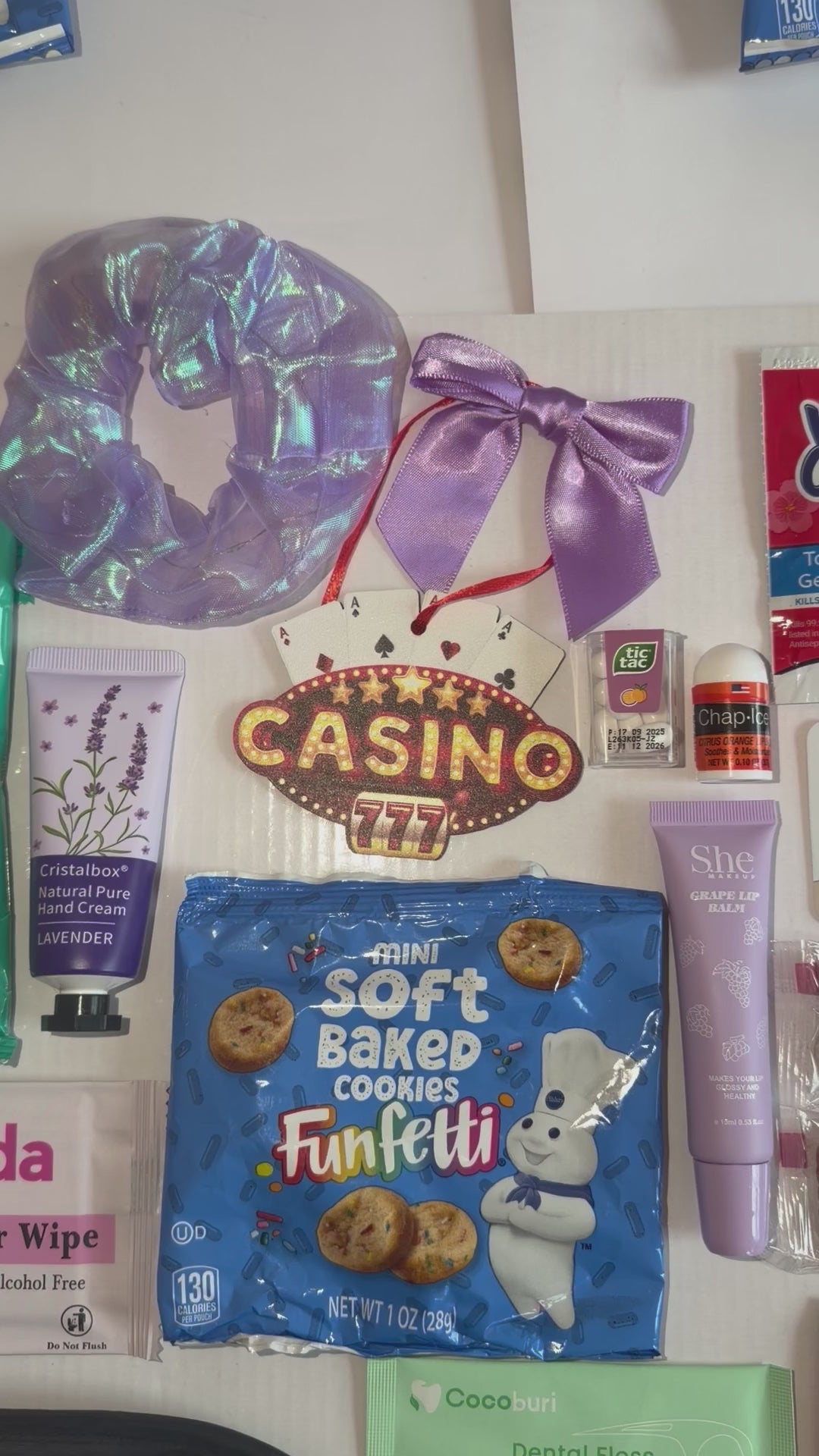Vegas Bachelorette Survival Kit | Hangover Recovery Goodie Bags (Casino Theme)