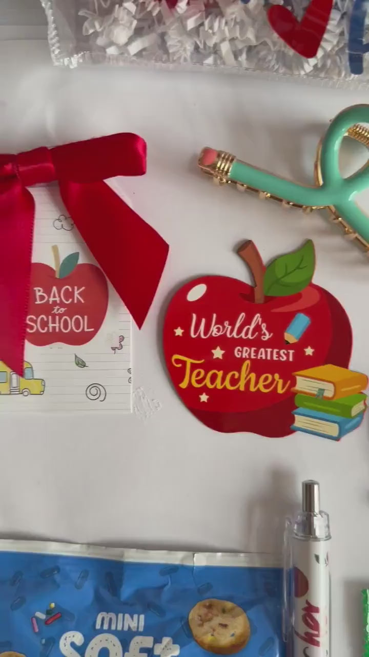 Teacher Appreciation Gift Bags | School Staff Gifts, Bulk Teacher Gifts, Classroom Thank You Gift, Ready to Gift