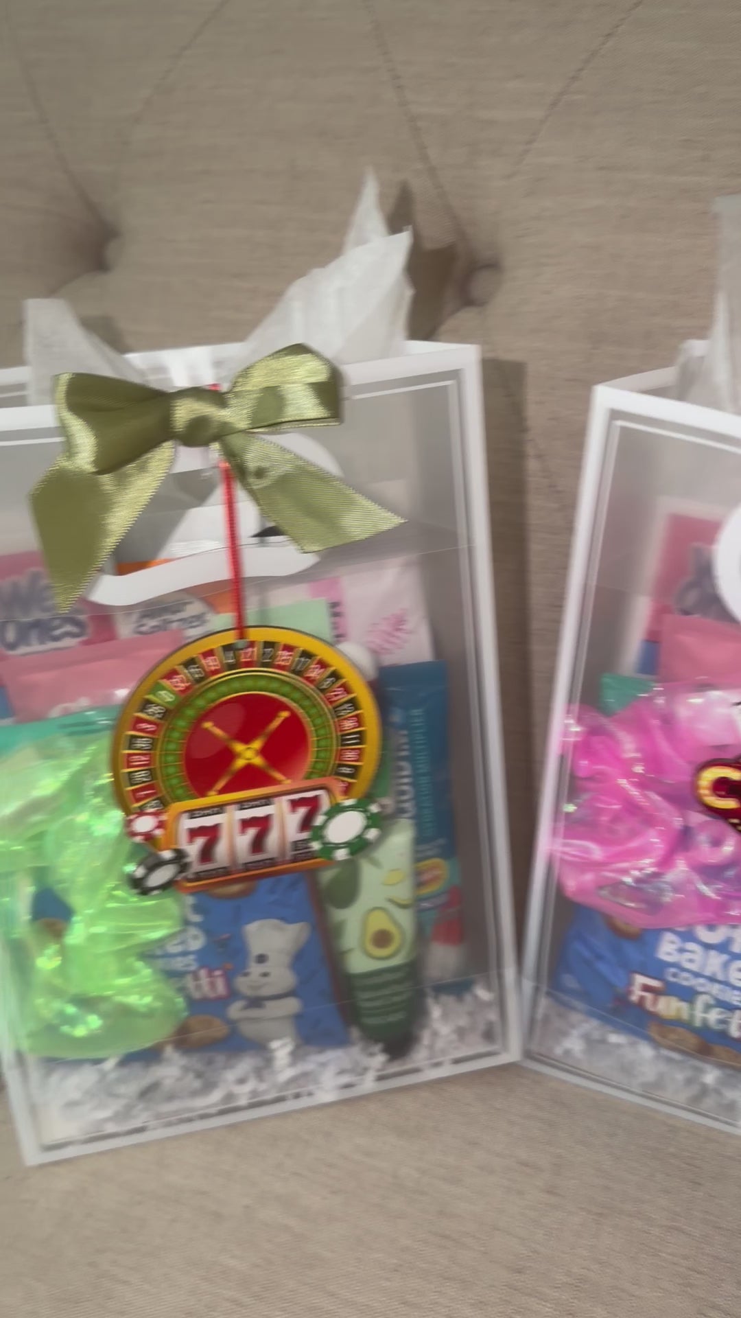 Vegas Bachelorette Survival Kit | Hangover Recovery Goodie Bags (Casino Theme)