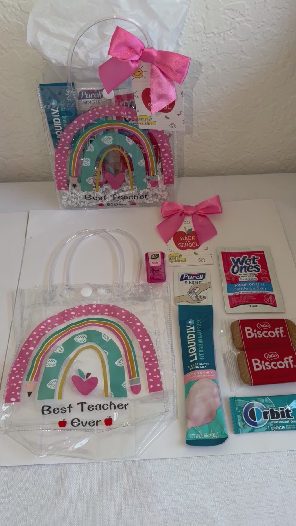 Teacher Mini Gift Bags, Bulk Teacher Gifts, Back to School Gifts, Staff Appreciation, Classroom Welcome, Meet the Teacher First Year Teacher