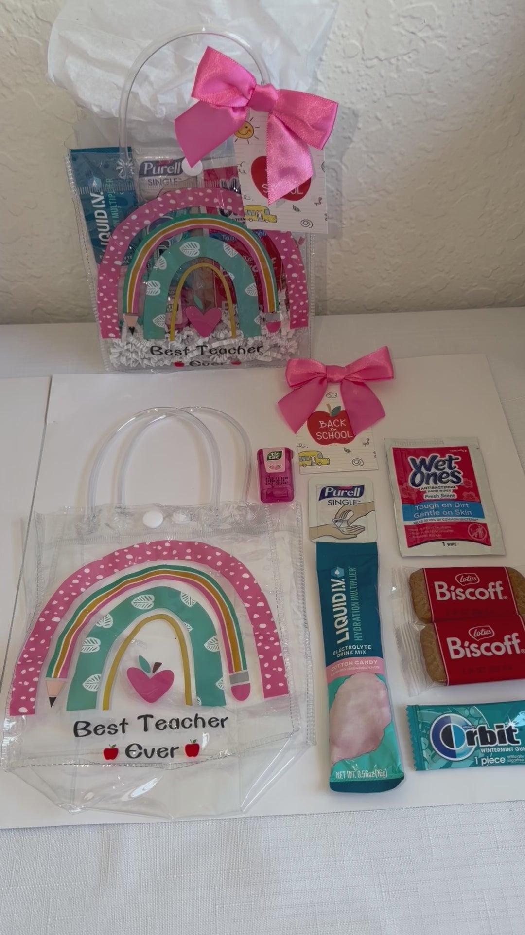 Teacher Mini Gift Bags, Bulk Teacher Gifts, Back to School Gifts, Staff Appreciation, Classroom Welcome, Meet the Teacher First Year Teacher
